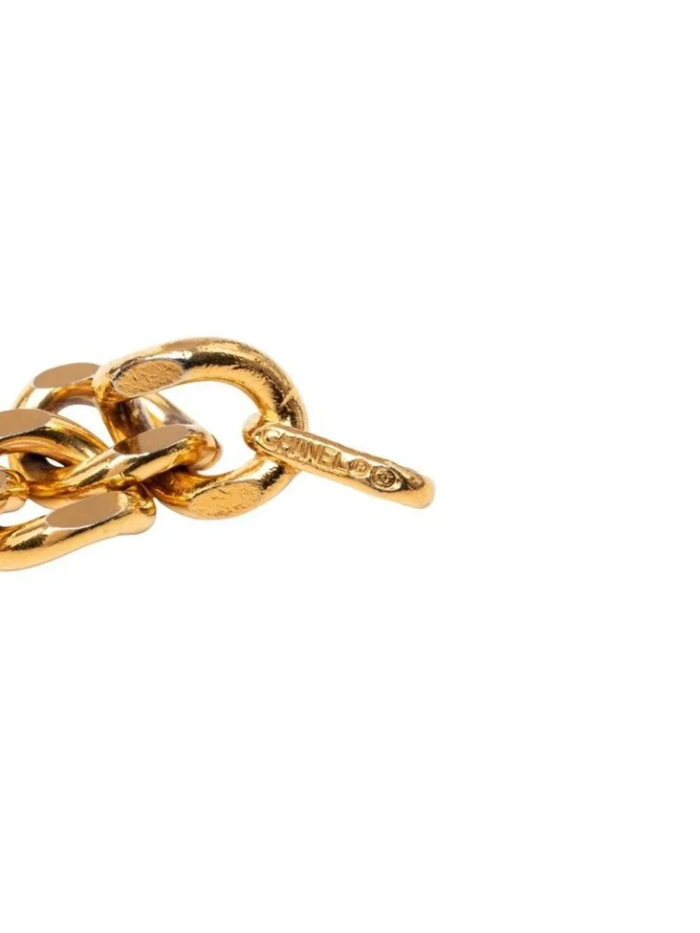 Chanel 31 Rue Cambon Vintage Chain Belt Gold Plated